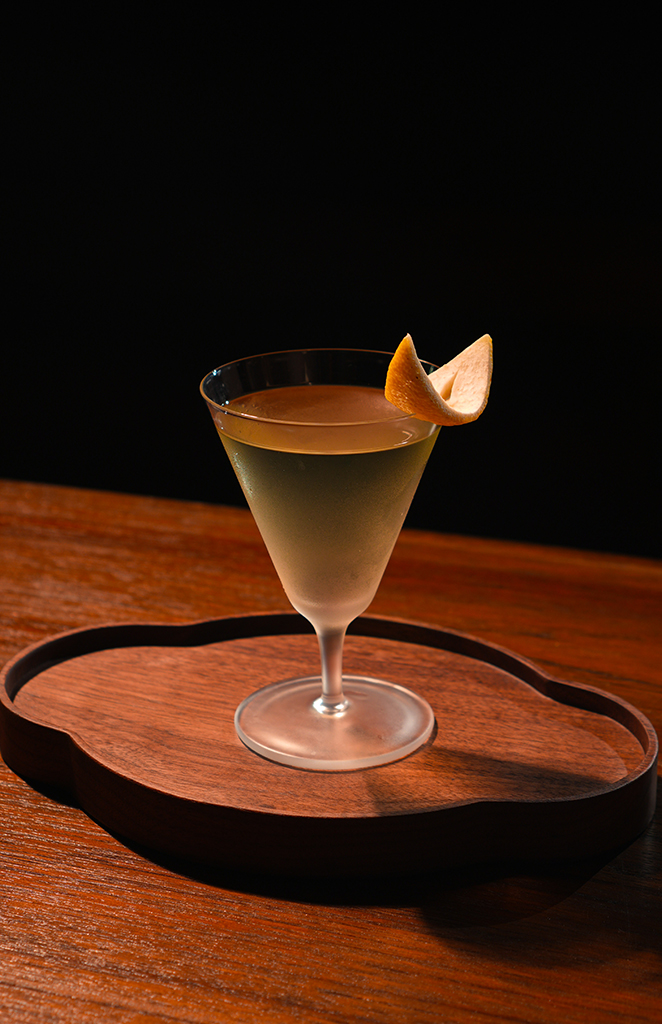 Signature cocktail with citrus at Rasa Bar Seminyak Petitenget